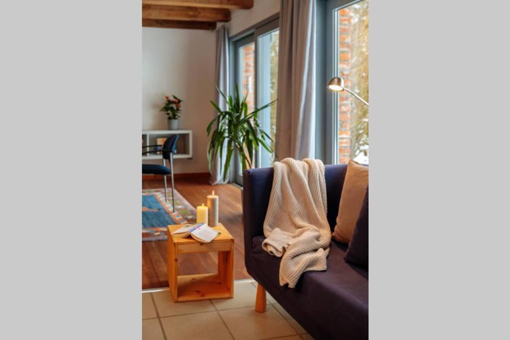 Modernes Landhaus Mit Sauna Hohen Pritz Экстерьер фото